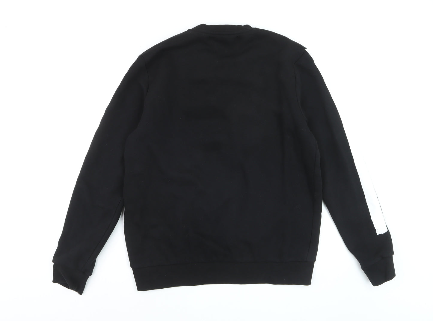 Jameson Carter Men's Black XL Pullover Sweatshirt Crew Neck Logo