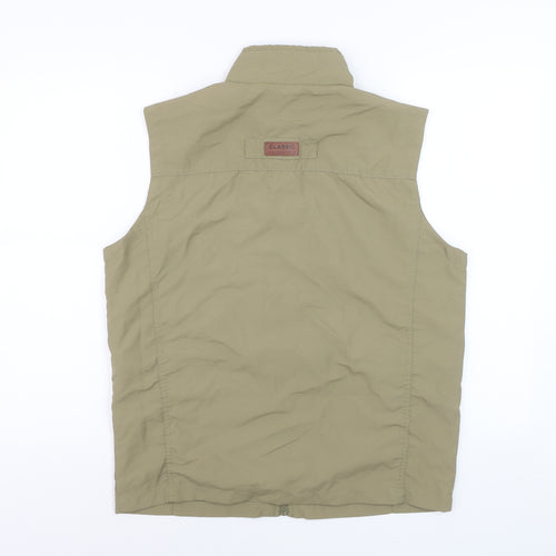 Outdoor Mens Beige XL Bodywarmer Waistcoat Hiking Gilet