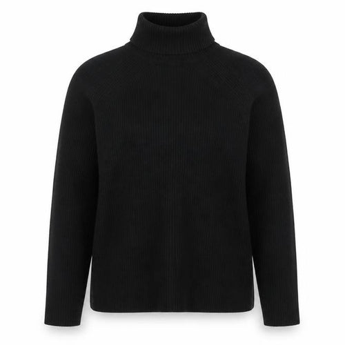 Marks and Spencer Women’s Black Roll Neck Knit Jumper Size L