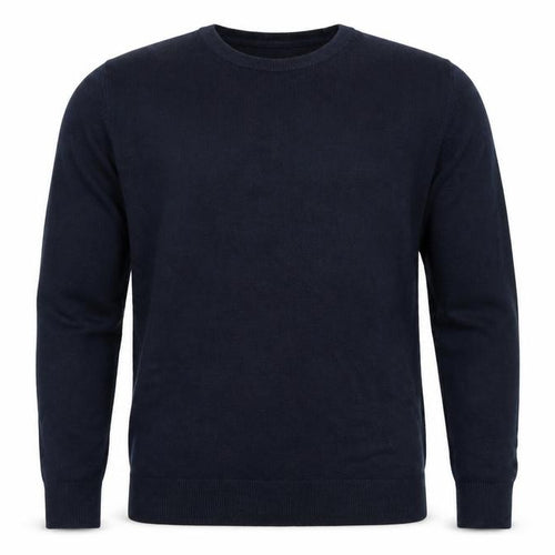 Marks and Spencer Men's Blue Cashmilon Crew Neck Jumper M Regular
