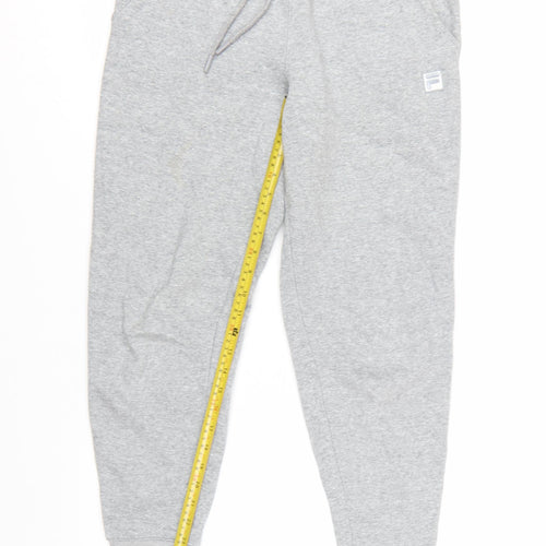 FILA Women's Grey Jogger Sweatpants Size S Elastic Waist Fleece
