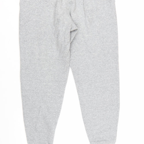 FILA Women's Grey Jogger Sweatpants Size S Elastic Waist Fleece