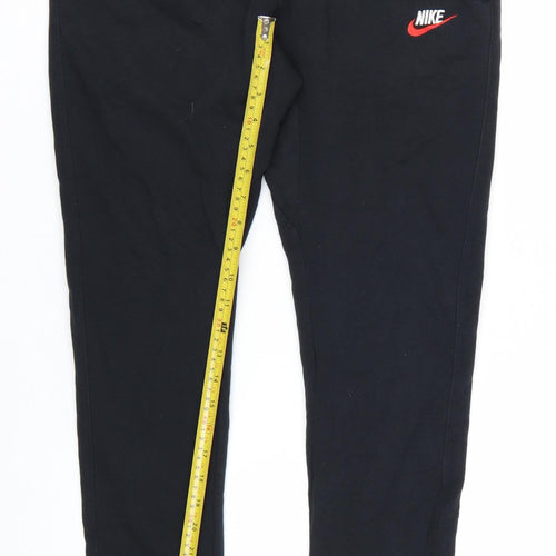 Nike Men's Black Jogger Sweatpants Small Cotton Blend Casual