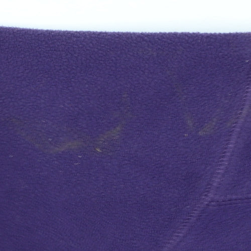 Mountain Warehouse Women's Purple Fleece Hoodie UK 12 Pullover Warm Layer