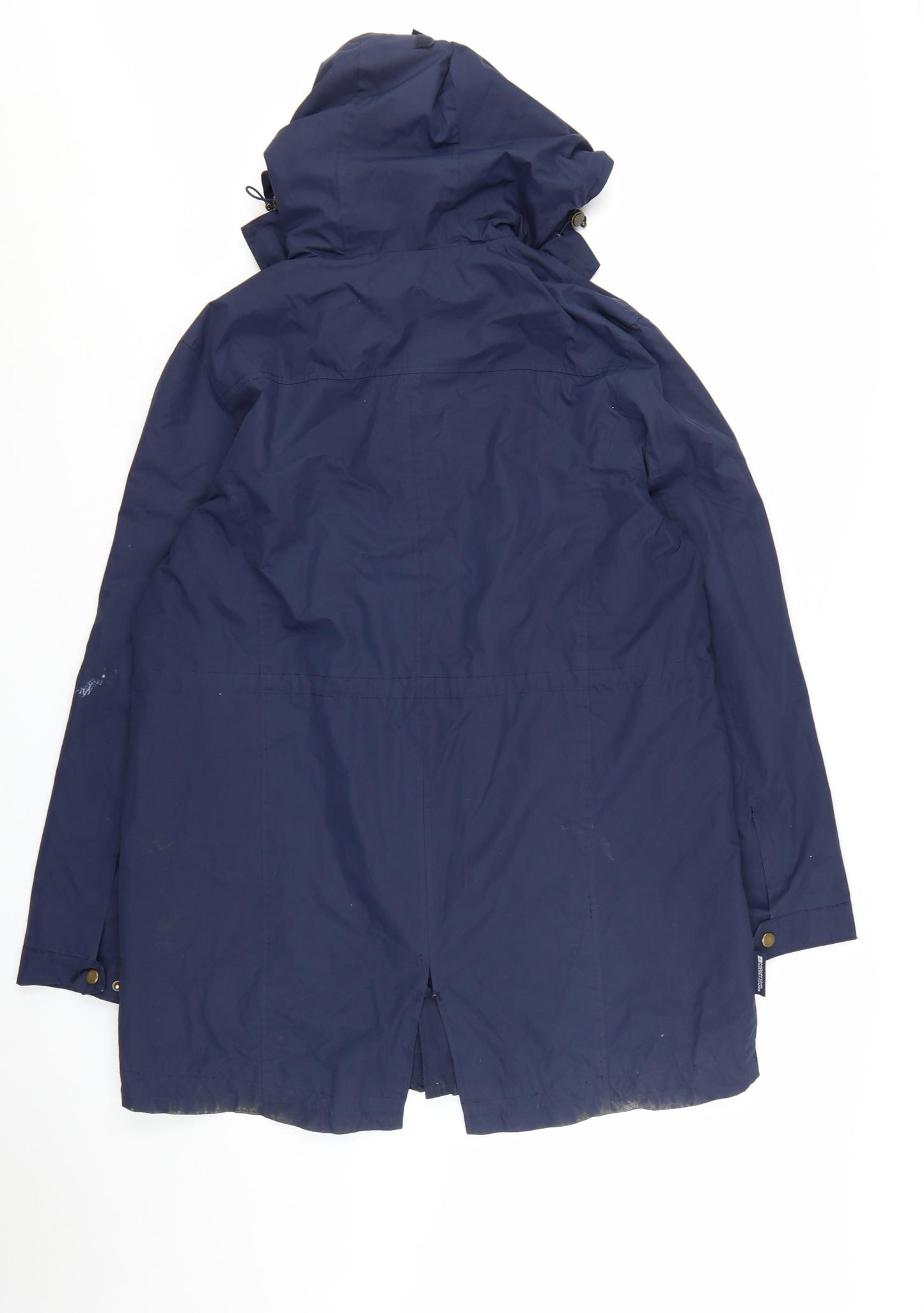 Mountain Warehouse Women's Blue Long Waterproof Parka Coat UK 18
