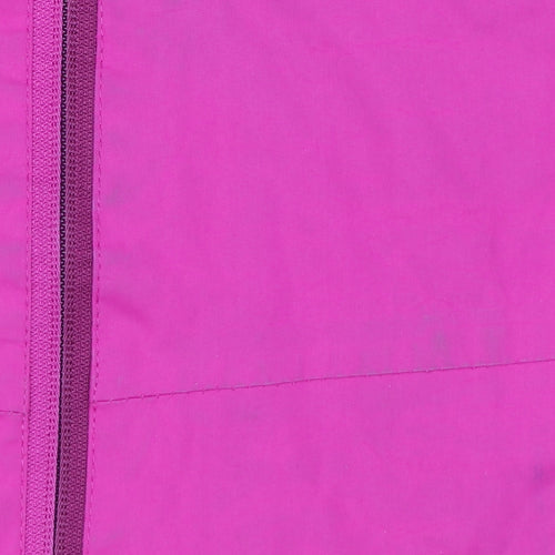 Regatta Girls Pink Waterproof Hooded Rain Coat Jacket 13 Years