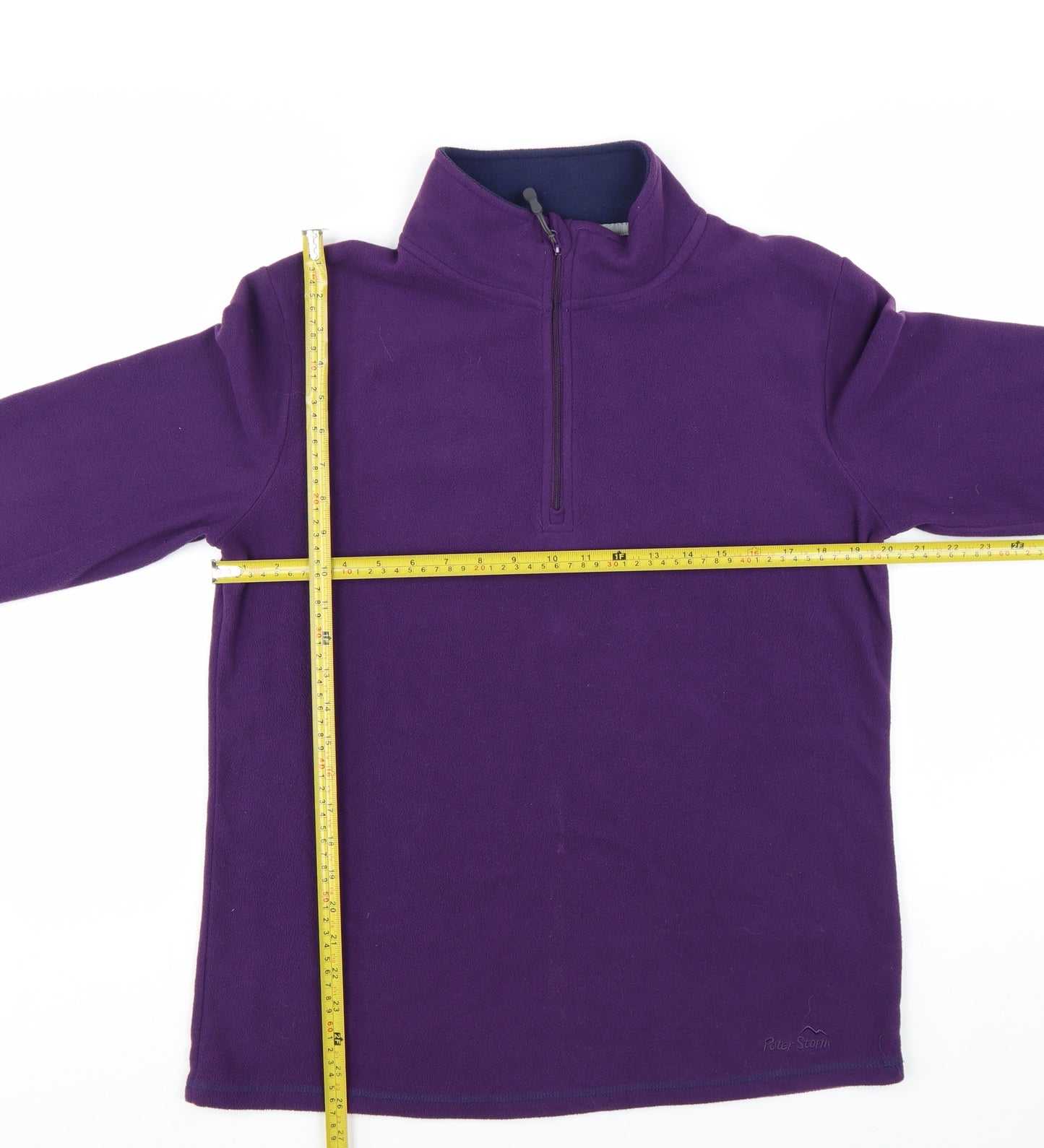 Peter Storm Womens Purple Fleece Pullover Sweatshirt Size 16