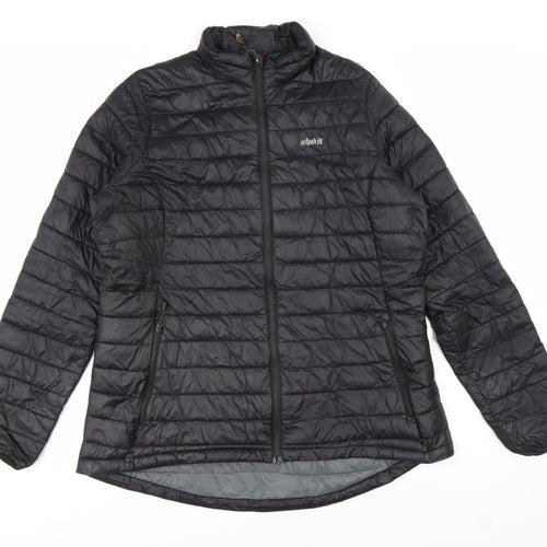 Alpkit Women's Black Size 16 Talini Puffer Jacket Lightweight Insulated