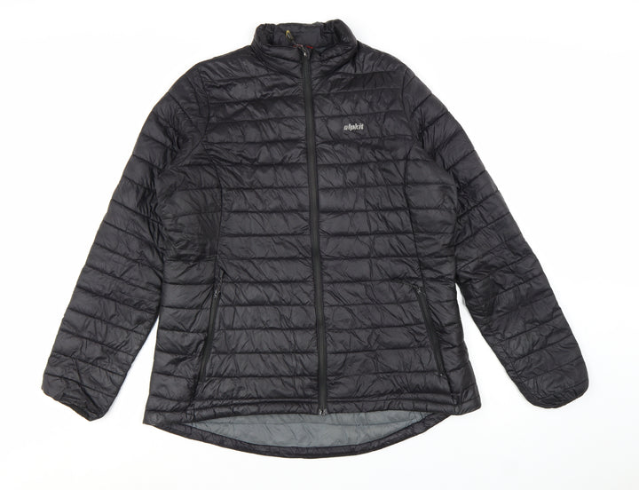 Alpkit Women's Black Size 16 Talini Puffer Jacket Lightweight Insulated