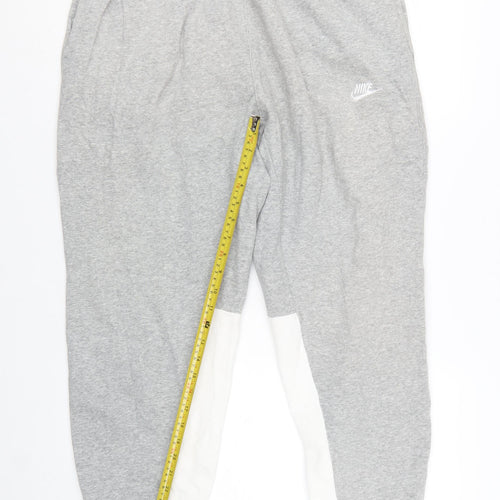 Nike Men's Grey XL Jogger Sweatpants Regular Fit Sportswear