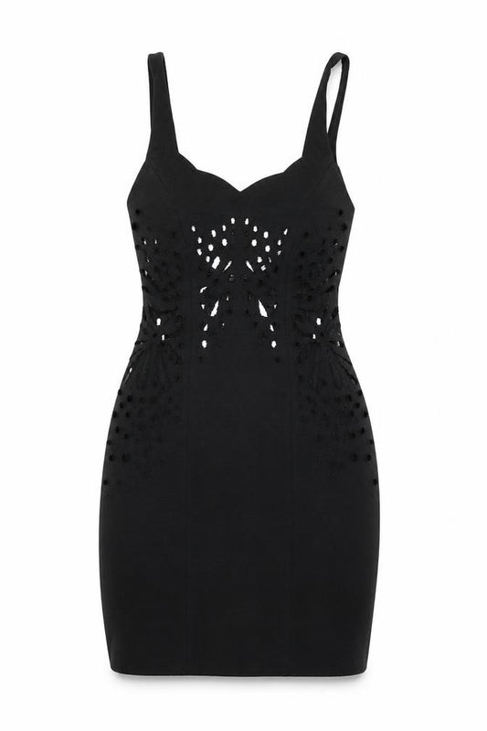 Jasmine Di Milo Women’s Black Size 8 Bodycon Stretch Cocktail Dress