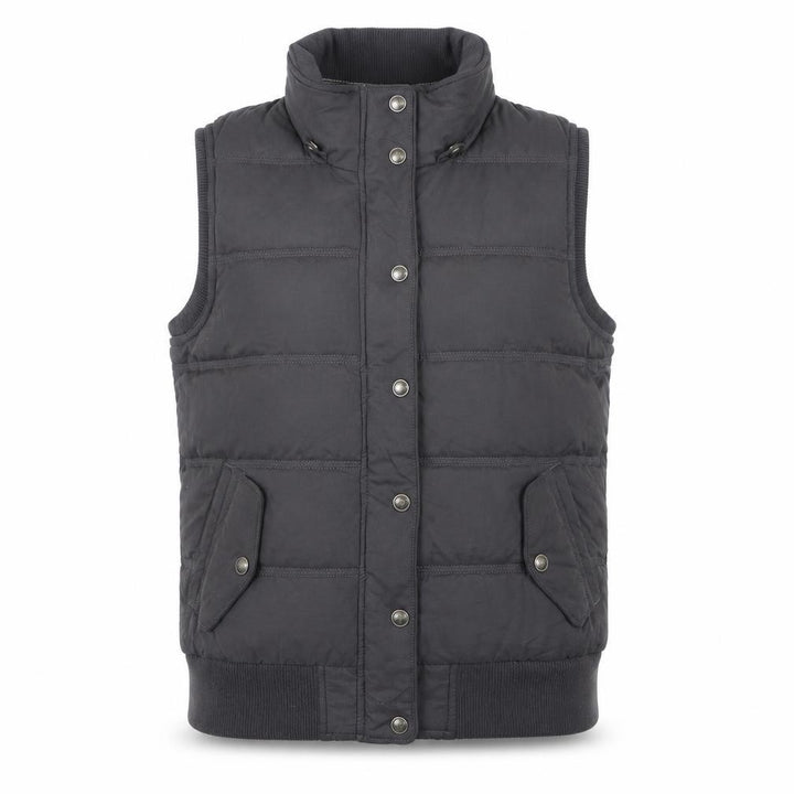 FatFace Women's Grey Puffer Waistcoat Size 18 Winter Casual