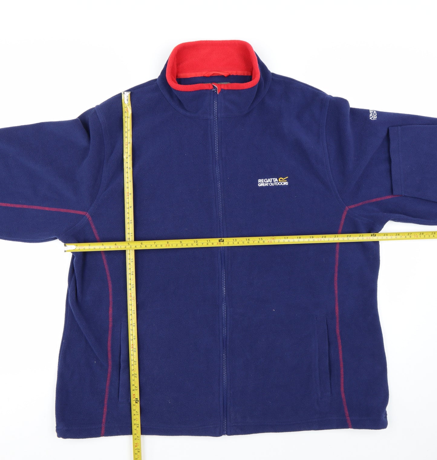 Regatta Women Blue Fleece Full Zip Jacket Size 22 Outdoor