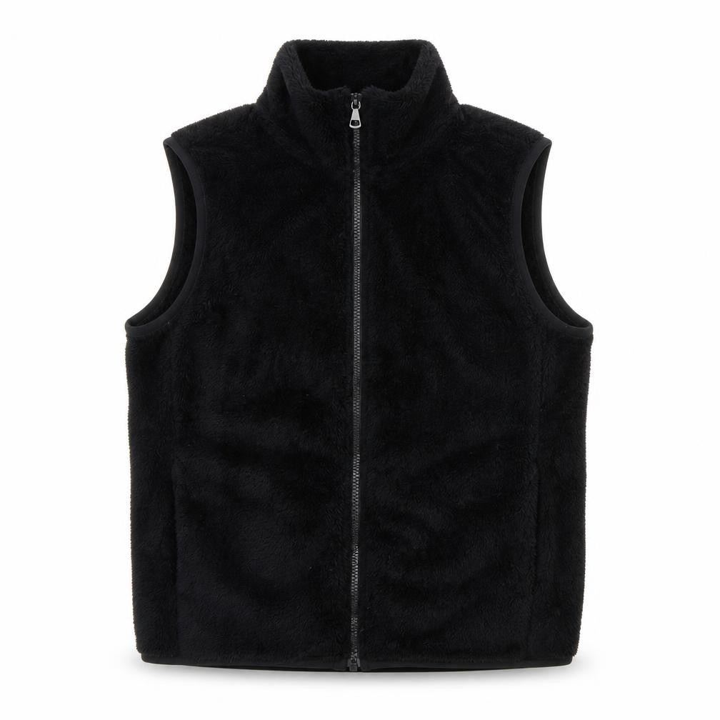 Uniqlo Women’s Black Fleece Waistcoat Bodywarmer Size S