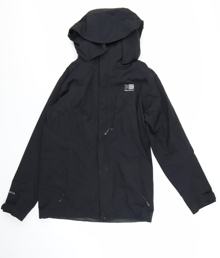 Karrimor Men's Black XS Waterproof Hooded Rain Jacket