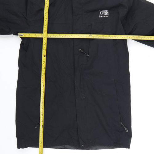 Karrimor Men's Black XS Waterproof Hooded Rain Jacket