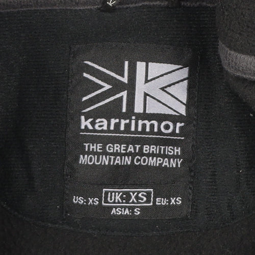 Karrimor Men's Black XS Waterproof Hooded Rain Jacket