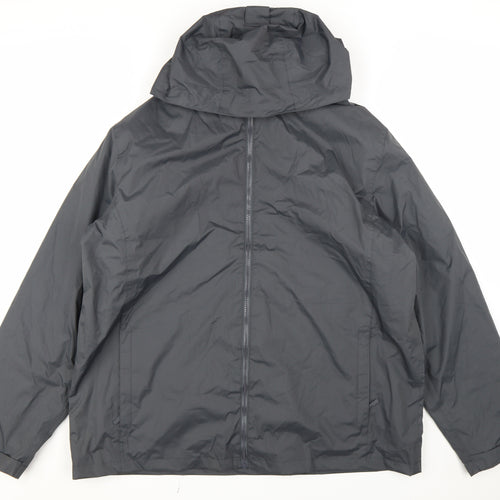 Regatta Professional Men's Grey 2XL Waterproof Hooded Rain Jacket