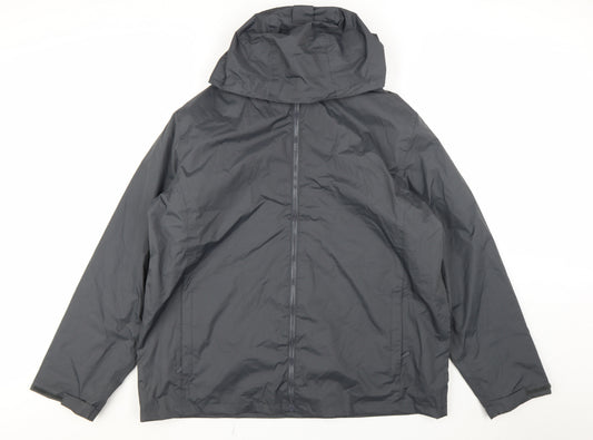 Regatta Professional Men's Grey 2XL Waterproof Hooded Rain Jacket