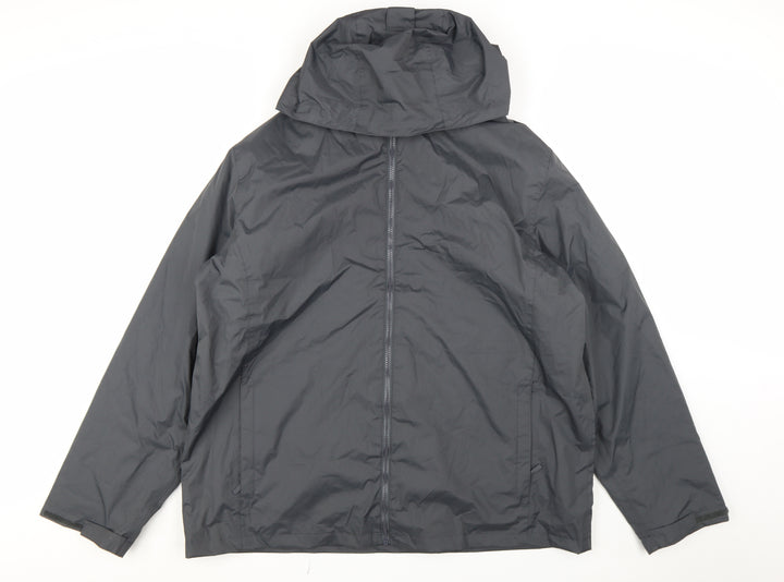 Regatta Professional Men's Grey 2XL Waterproof Hooded Rain Jacket