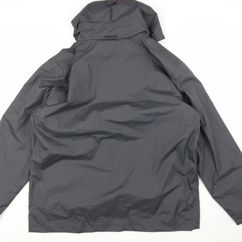 Regatta Professional Men's Grey 2XL Waterproof Hooded Rain Jacket