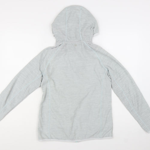 Mountain Warehouse Women's Grey Hooded Full Zip Lightweight Jacket UK 12