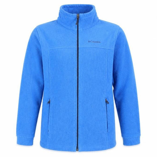 Columbia Boys Blue Full Zip Fleece Jacket Size L (14-16 Years)