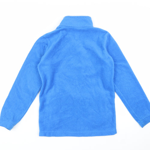 Columbia Boys Blue Full Zip Fleece Jacket Size L (14-16 Years)
