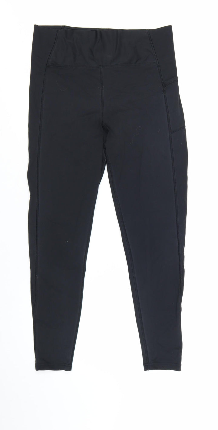 USA Pro Black Women's Size 16 Ankle Leggings Gym & Yoga Activewear