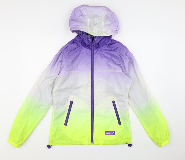 Superdry Men's Multicoloured S Windbreaker Hooded Jacket