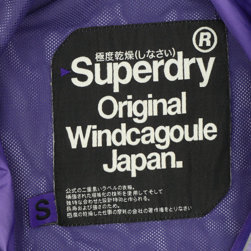 Superdry Men's Multicoloured S Windbreaker Hooded Jacket