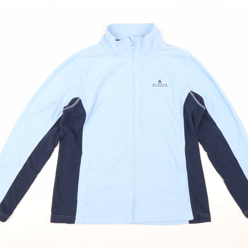 Hi Gear Women's Blue Full Zip Fleece Jacket Size 16