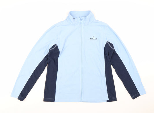 Hi Gear Women's Blue Full Zip Fleece Jacket Size 16
