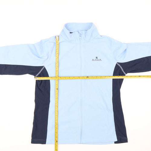 Hi Gear Women's Blue Full Zip Fleece Jacket Size 16
