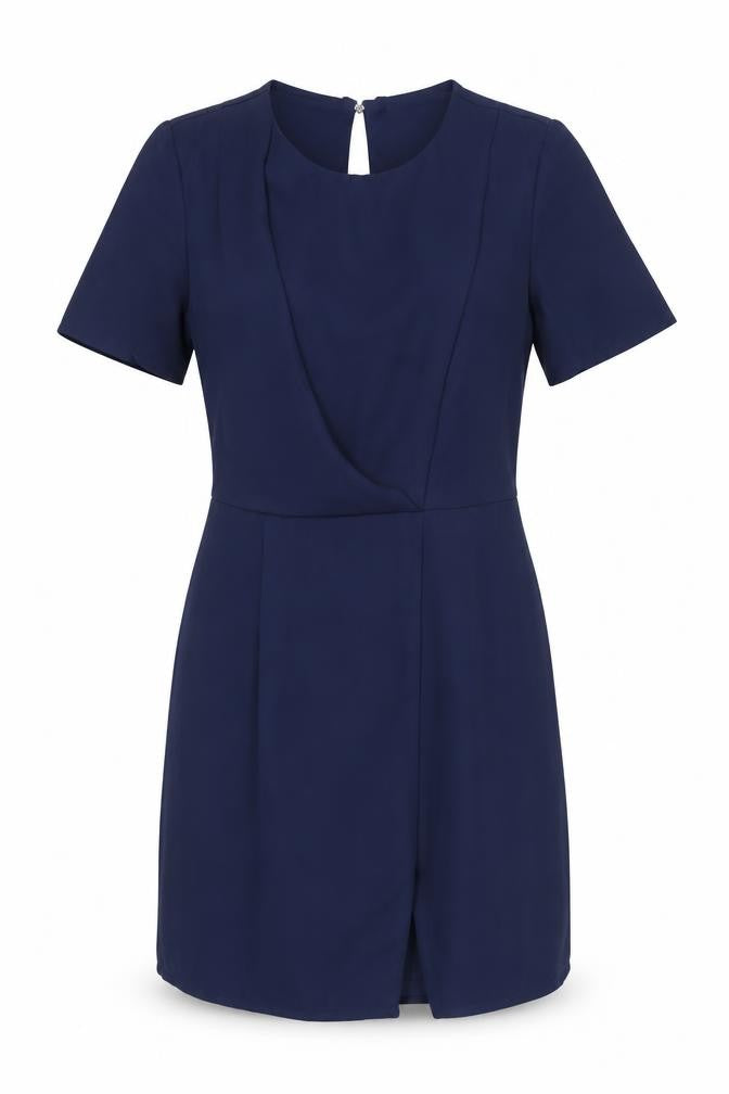 Whistles Women Blue Size 12 Shift Knee Length Dress