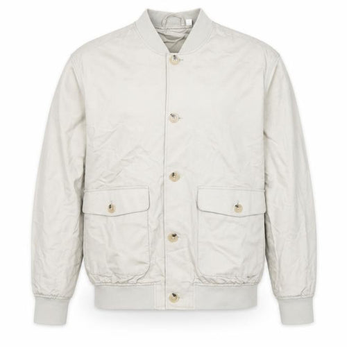 Marks and Spencer Men’s Beige Cotton Bomber Jacket XL