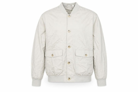 Marks and Spencer Men’s Beige Cotton Bomber Jacket XL