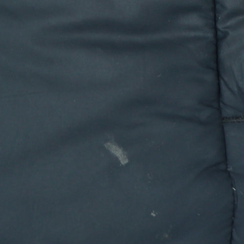 Berghaus Women's Blue Long Puffer Down Coat Size 12 Hooded Winter Jacket