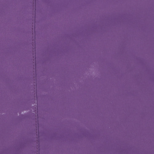 Craghoppers Boys Purple Waterproof Hooded Parka Coat Age 13