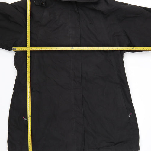 Trespass Womens Black Waterproof Parka Jacket 3XL Hooded TP50