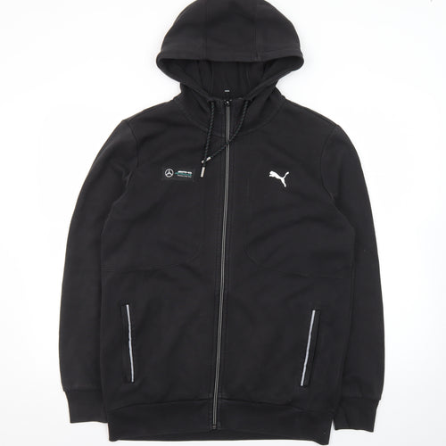 Puma Men’s Black Mercedes Full Zip Hoodie Size M