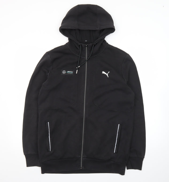 Puma Men’s Black Mercedes Full Zip Hoodie Size M