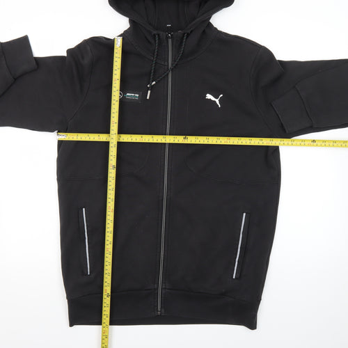 Puma Men’s Black Mercedes Full Zip Hoodie Size M