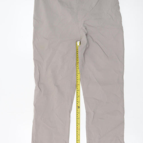 Roman Women’s Beige Cropped Stretch Trousers Size 14
