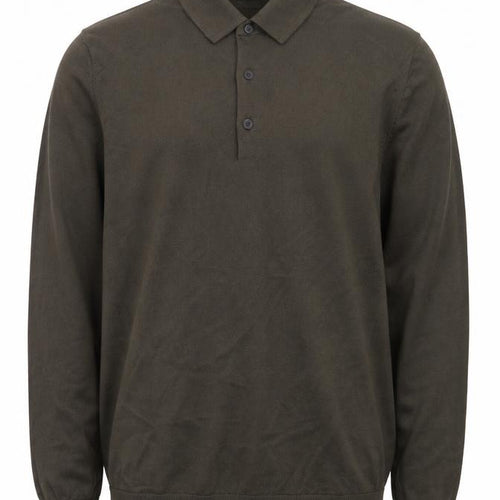 Marks and Spencer Men’s Green Merino Wool Henley Jumper L