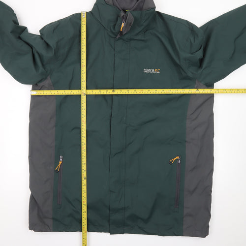 Regatta Men's Green 2XL Waterproof Lined Parka Jacket