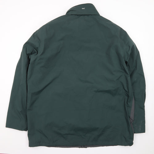 Regatta Men's Green 2XL Waterproof Lined Parka Jacket