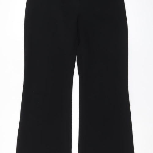 Next Women’s Black 8R Flared Dress Pants Trousers