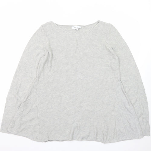 Kew 159 Womens Grey XL Knit Long Sleeve Pullover Jumper