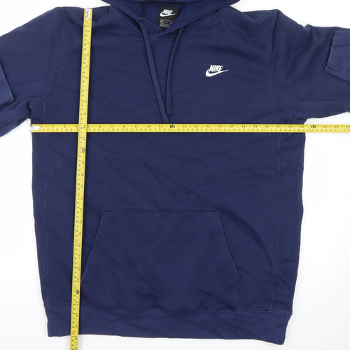 Nike Men's Blue 2XL Pullover Hoodie Fleece Sweatshirt